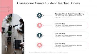 Classroom Climate Student Teacher Survey In Powerpoint And Google Slides Cpb