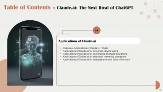 Claude AI The Next Rival Of CHATGPT Powerpoint Presentation Slides ChatGPT CD Interactive Impressive
