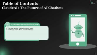 ClaudeAI The Future Of AI Chatbots Powerpoint Presentation Slides AI CD V Unique Impressive