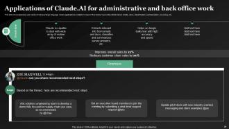 ClaudeAI The Future Of AI Chatbots Powerpoint Presentation Slides AI CD V Appealing Impressive