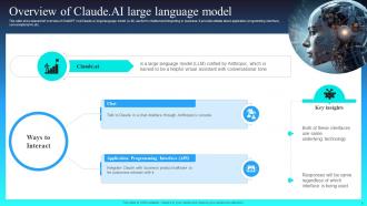 ClaudeAI The Newest AI Chatbot To Watch AI CD V Customizable Template