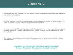 Clause no 3 guarantees ppt powerpoint presentation slides clipart