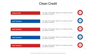 Clean Credit In Powerpoint And Google Slides Cpb