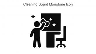 Cleaning Board Monotone Icon In Powerpoint Pptx Png And Editable Eps Format
