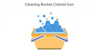 Cleaning Bucket Colored Icon In Powerpoint Pptx Png And Editable Eps Format