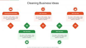 Cleaning Business Ideas In Powerpoint And Google Slides Cpb