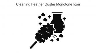 Cleaning Feather Duster Monotone Icon In Powerpoint Pptx Png And Editable Eps Format