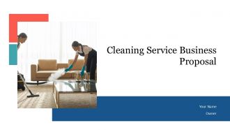 Cleaning Service Business Proposal PPT Graphics AT