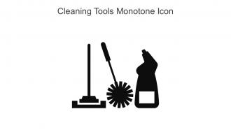 Cleaning Tools Monotone Icon In Powerpoint Pptx Png And Editable Eps Format