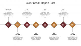 Clear Credit Report Fast In Powerpoint And Google Slides Cpb