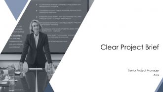 Clear Project Brief PPT Slides AT