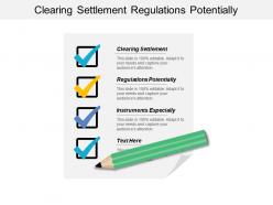 Clearing settlement regulations potentially instruments especially inflation stability cpb