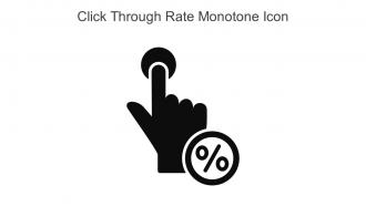 Click Through Rate Monotone Icon In Powerpoint Pptx Png And Editable Eps Format
