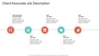 Client Associate Job Description In Powerpoint And Google Slides Cpb
