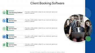 Client Booking Software In Powerpoint And Google Slides Cpb