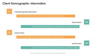 Client Demographic Information In Powerpoint And Google Slides Cpb