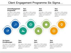 Client engagement programme six sigma fundamentals marketing planning cpb