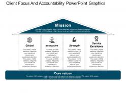 Client focus and accountability powerpoint graphics