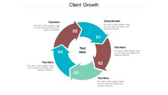 Client growth ppt powerpoint presentation pictures show cpb