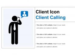Client icon client calling
