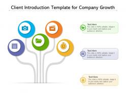 Client introduction template for company growth