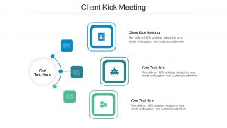Client kick meeting ppt powerpoint presentation show information cpb