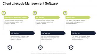 Client Lifecycle Management Software In Powerpoint And Google Slides Cpb