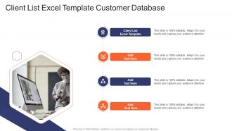 Client List Excel Template Customer Database In Powerpoint And Google Slides Cpb