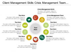 Client management skills crisis management team payroll services