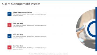 Client Management System In Powerpoint And Google Slides Cpb