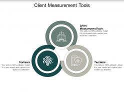 Client measurement tools ppt powerpoint presentation infographics structure cpb