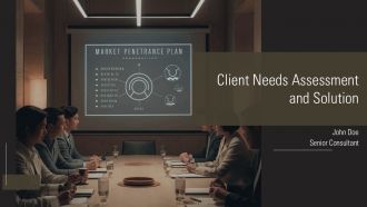 Client Needs Assessment And Solution PPT Sample AT