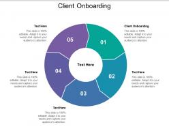 Client onboarding ppt powerpoint presentation outline show cpb
