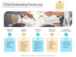 Client onboarding process automation client onboarding process diligence ppt powerpoint icon
