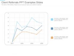 Client referrals ppt examples slides