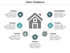Client relations ppt powerpoint presentation icon structure cpb