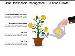 Client relationship management business growth hacking organisation structure