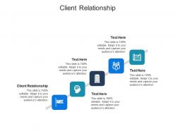 Client relationship ppt powerpoint presentation infographic template gallery cpb
