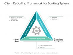 Client Reporting Framework For Banking System