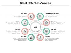 Client retention activities ppt powerpoint presentation inspiration gridlines cpb