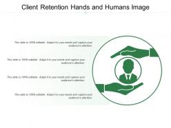 Client retention hands and humans image