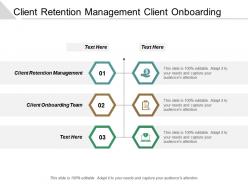 Client retention management client onboarding team financial planning cpb
