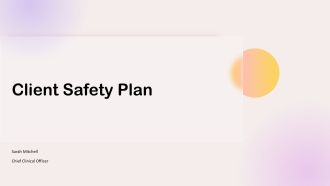 Client Safety Plan PPT Powerpoint VA