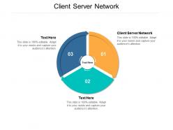 Client server network ppt powerpoint presentation file backgrounds cpb
