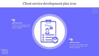 Client Service Development Plan Icon