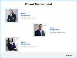 Client testimonial introduction c1061 ppt powerpoint presentation gallery maker