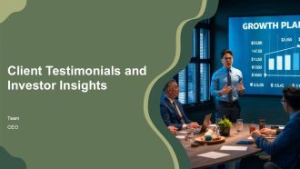 Client Testimonials And Investor Insights PPT Guidelines AT