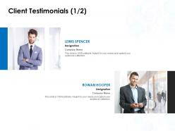 Client testimonials communication l826 ppt powerpoint presentation styles