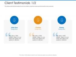 Client Testimonials John M2363 Ppt Powerpoint Presentation Styles Graphics