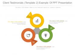 Client testimonials template2 example of ppt presentation